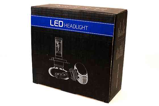 Комплект світлодіодних ламп HeadLight S1 H3 6500K 8000lm з радіатором 12-24V Харків