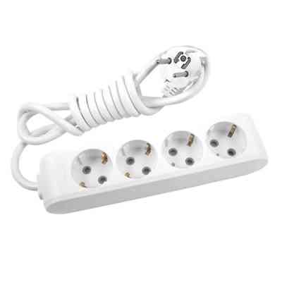 Мережевий подовжувач Panasonic X-tendia із заземленням 4 розетки, 2м (WLTB04422GR-UA) Вінниця