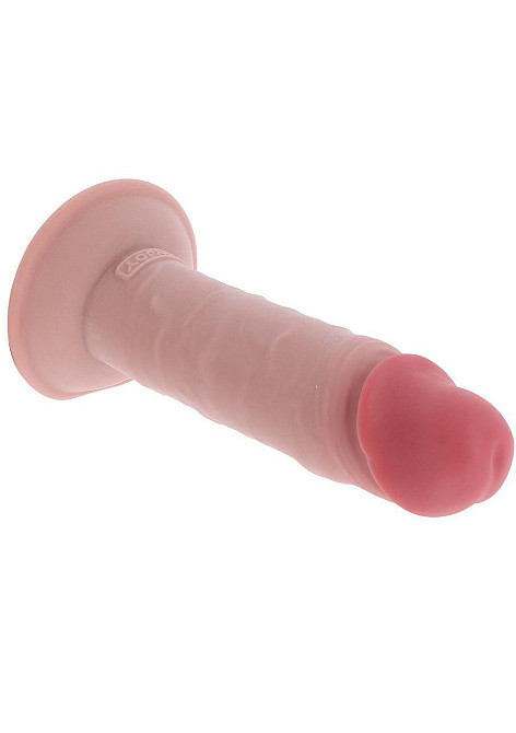 Фалоімітатор реалістичний на присосці TOY JOY Deluxe Dual Density, 20 × 5 см Sex Aura Київ - фото 8
