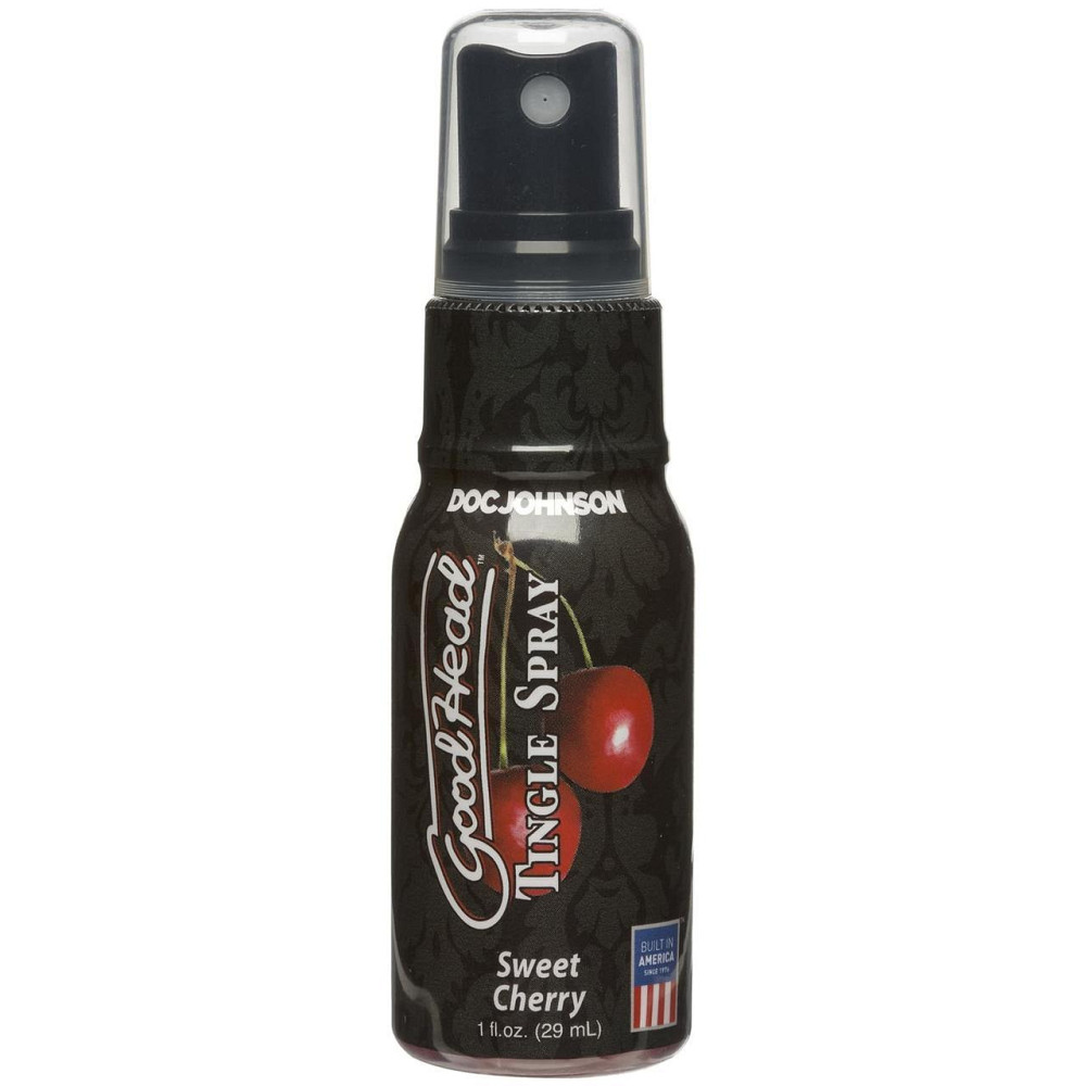 Спрей для мінету Doc Johnson GoodHead Tingle Spray - Sweet Cherry (29 мл) зі стимулювальним ефектом Sex Aura Київ - фото 1