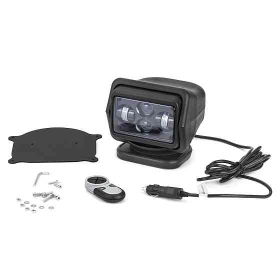 Прожектор  4800Lm Черный 12В для лодок катеров яхт Киев