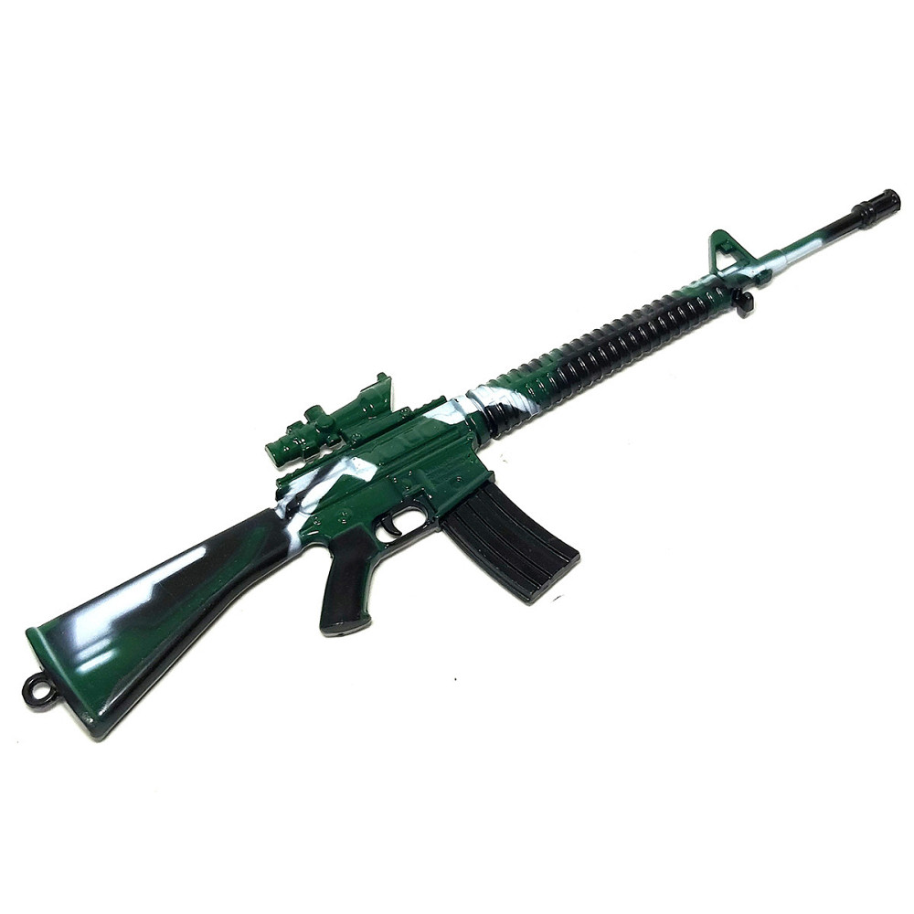 Брелок для ключів металевий Автомат Київ - фото 1