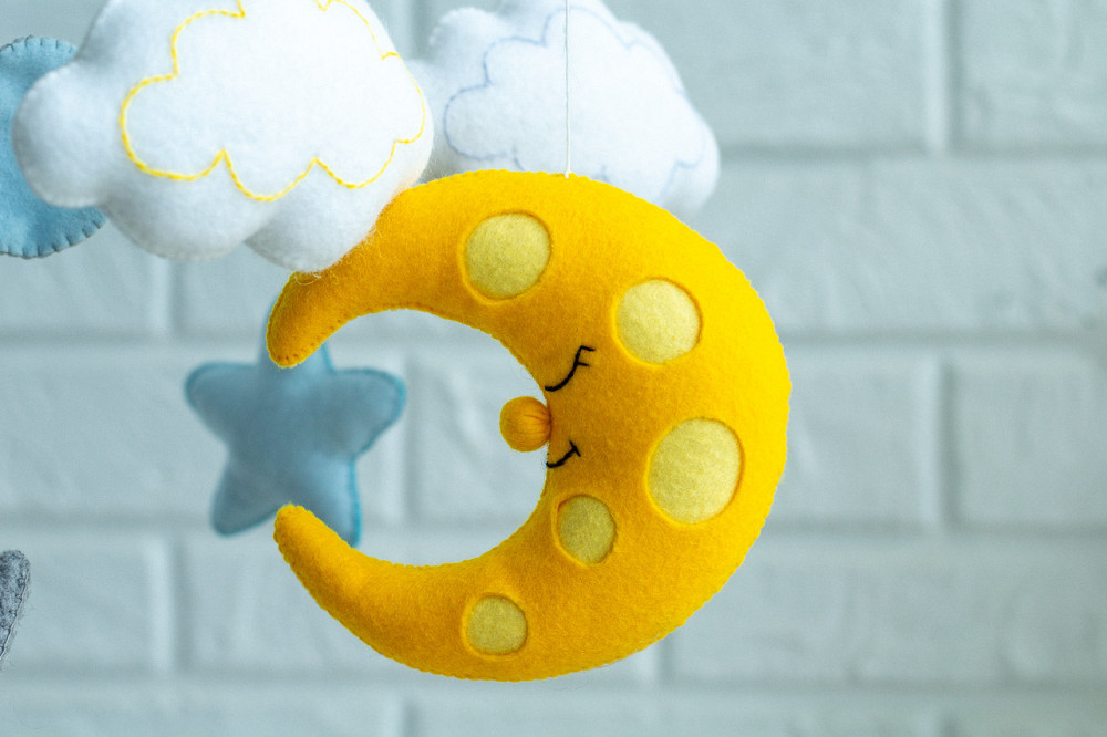 Мобіль на ліжечко для немовлят WoollyFox "Мишеня" Київ - фото 3