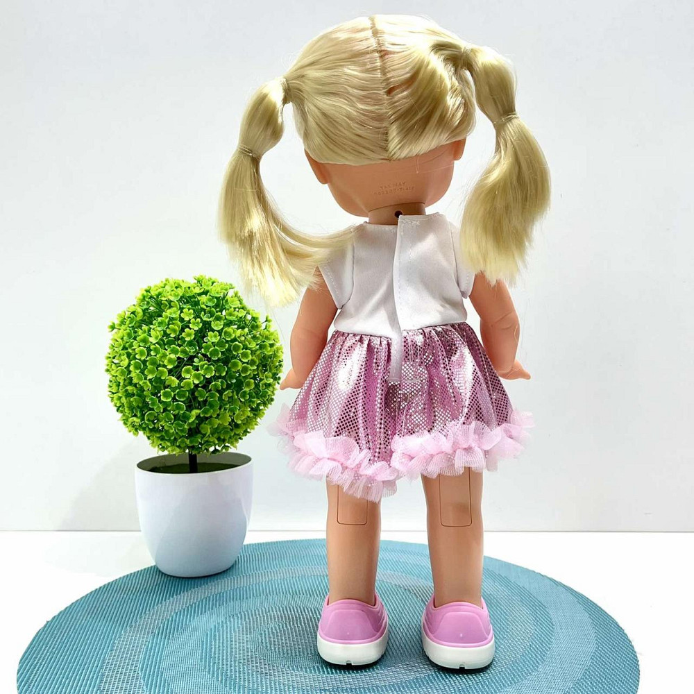 Лялька LimoToy Даринка інтерактивна ходить каже співає читає вірші 38см (M-5956-I-UA) Чернигов - изображение 3