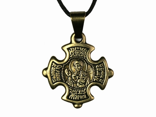 Настільна іконка кулон Марія Київ - фото 1