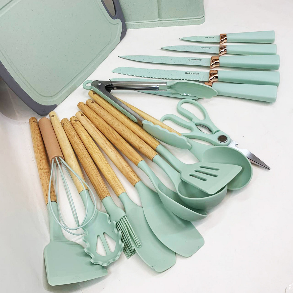 Нейлоновый набор для кухни, Кухонный комплект из силикона, Приспособления для кухни VE-18 Львов - изображение 2