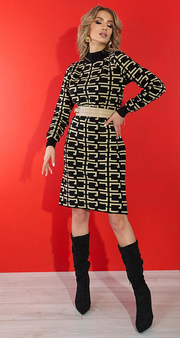 Вязанное платье гольф (44) Киев - изображение 5