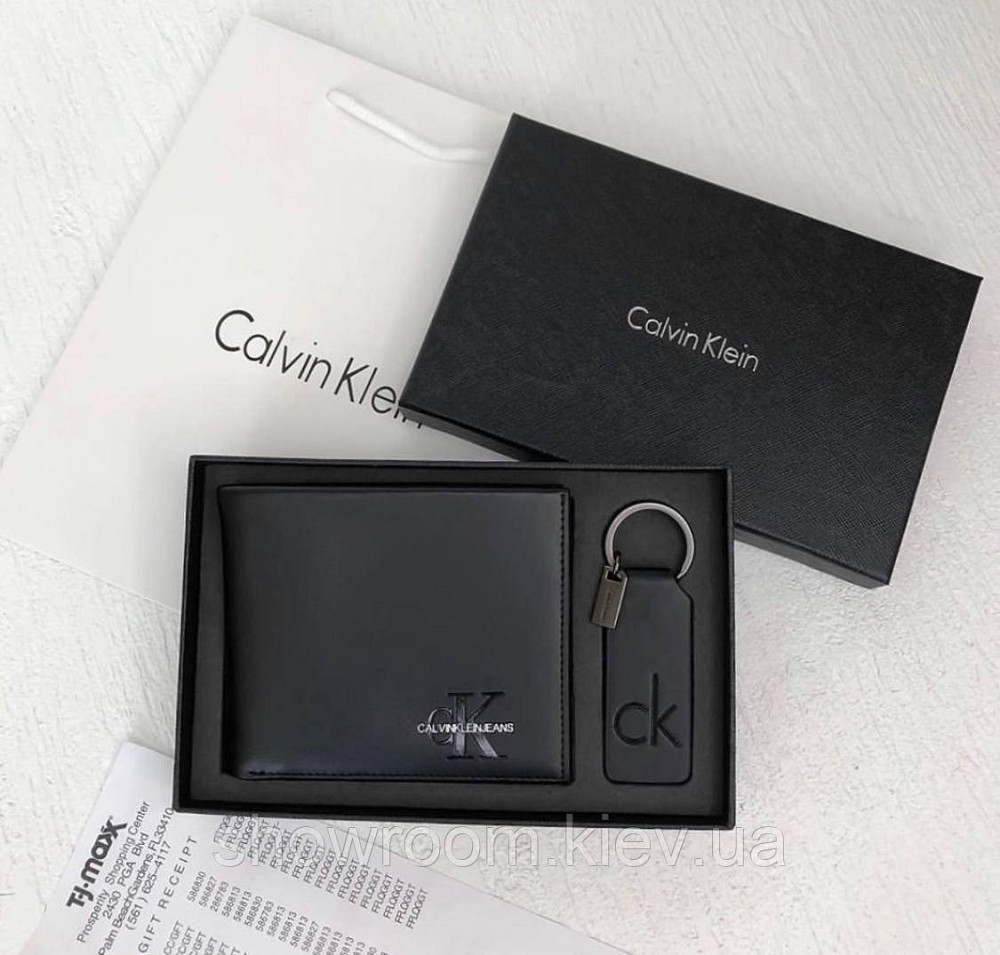 Мужское брендовое кожаное портмоне (1437), подарочная упаковка Киев - изображение 4