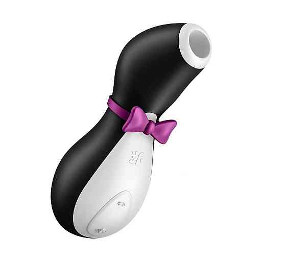 Вакуумний стимулятор клітора Satisfyer Penguin Air Pulse Sex Aura Київ