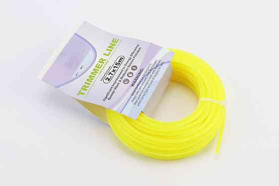 Струна косильна d-2,7mm, 15м "квадрат" (різні кольори) Київ