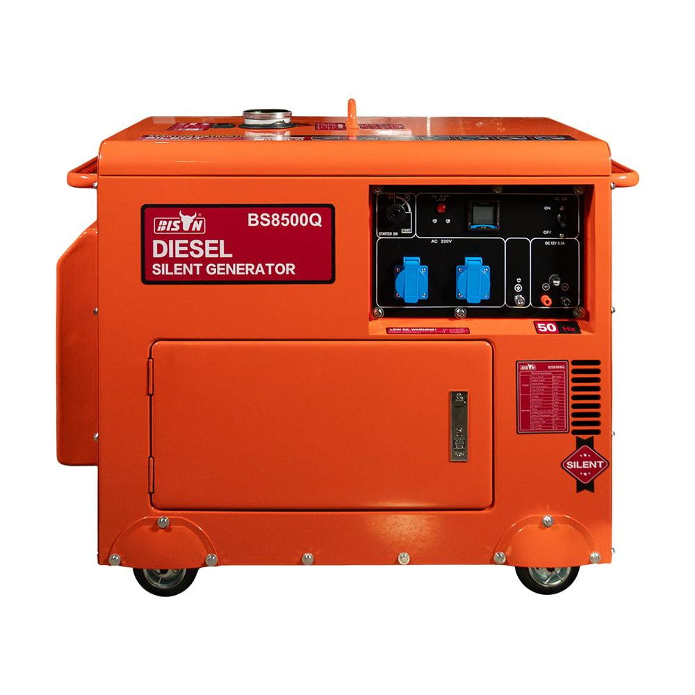 Генератор дизельний однофазний 5 кВт Bison BS8500Q (41-00412) Киев - изображение 4