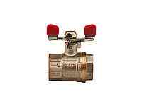 Кран кульовий 3/4" гг метелик Харків