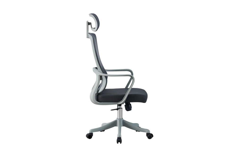 Стілець офісний Страйк, сірий Київ - фото 1