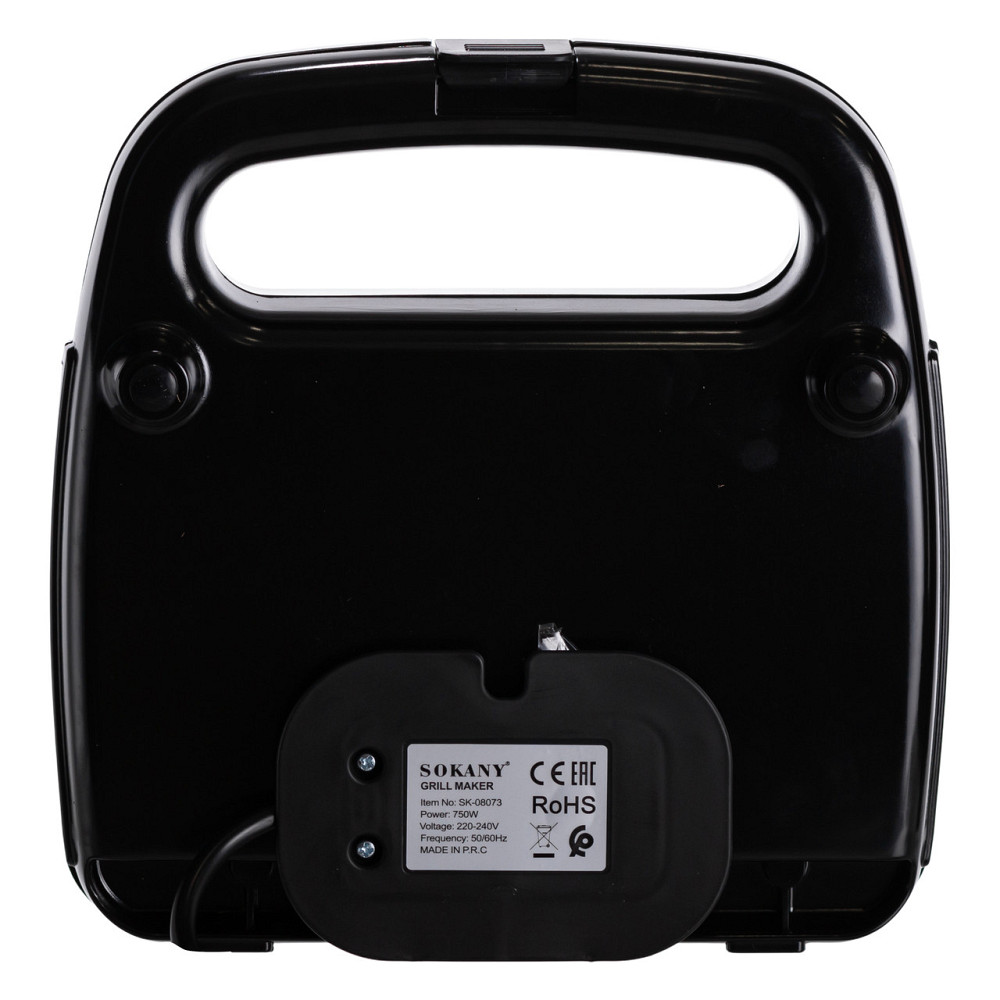 Електрогриль притискний з антипригарним покриттям 750 Вт Sokany SK-08073 Коломия - фото 5