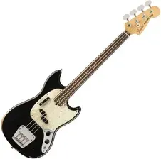 Гитара Fender JMJ Road Worn Mustang Bass RW Black Київ