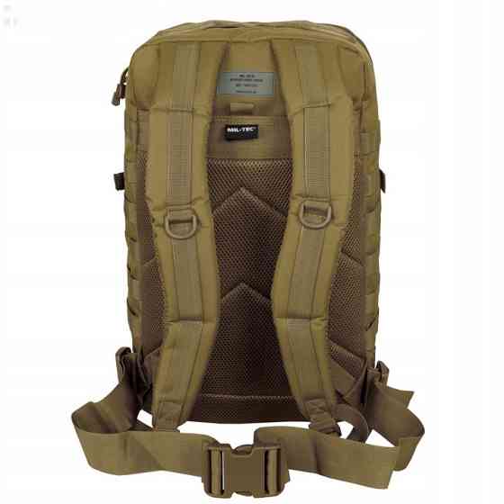 Тактичний Рюкзак 36 літрів із системою Molle 25 мм Mil-Tec від Sturm "Assault Large" (14002205) Coyo Нововолинськ