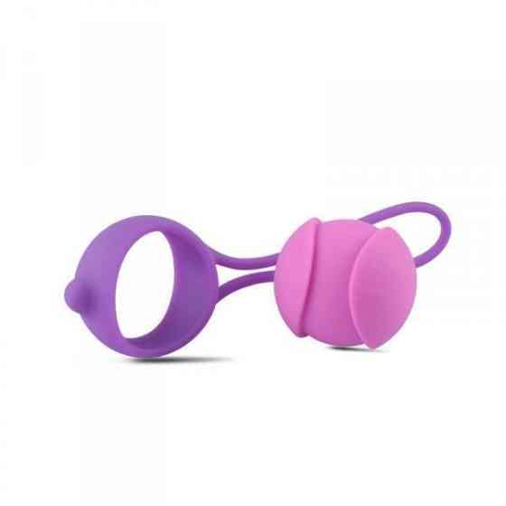 Вагинальный шарик Palline Vaginali Bi-Balls Single Purple Sex Aura Киев