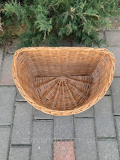 Велосипедная корзина из лозы на руль Киев - изображение 6