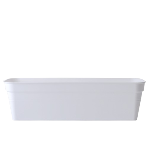 Вазон Глорія балконний 60*18см білий Алеана Житомир - фото 1