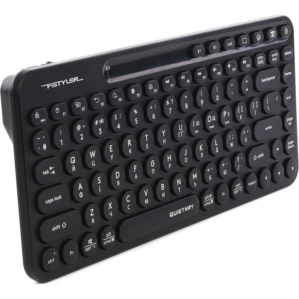 Клавіатура бездротова A4Tech FBK36C AS Black Чорний Харків - фото 2