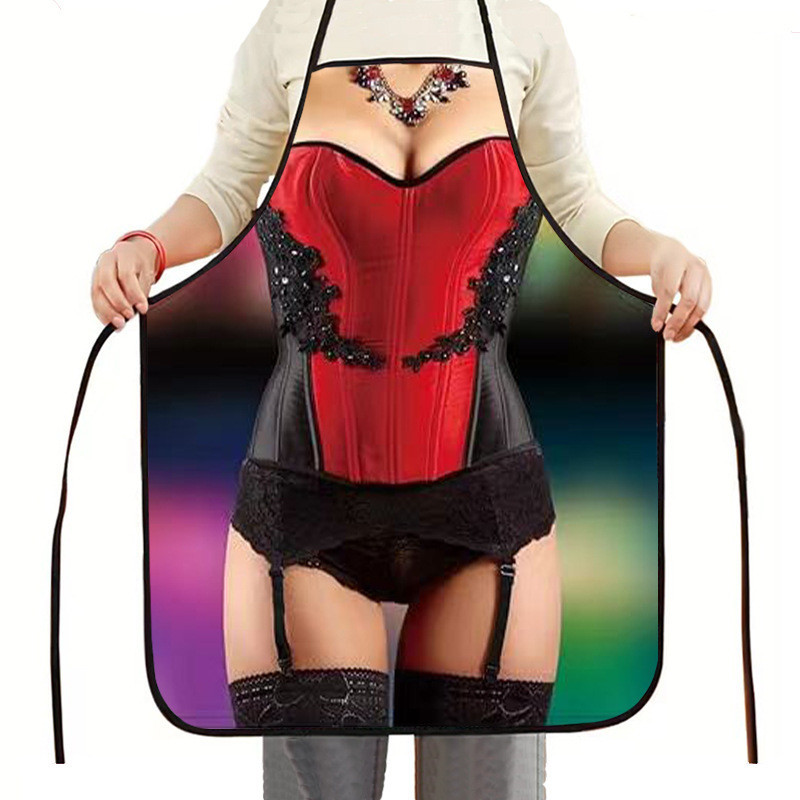 Фартук женский с приколом 80 на 60 см разноцветный Киев - изображение 1