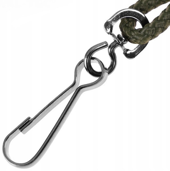 Нейлоновый Шнур с металлической пряжкой 45 см Mil-Tec от Sturm (15931000) Olive Нововолынск - изображение 5
