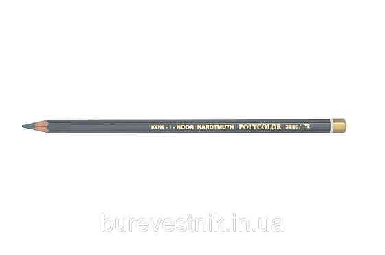 Олівець художній "Kooh-i-Noor" POLYCOLOR 3800/72 slate grey/аспідно-сірий, шт Київ