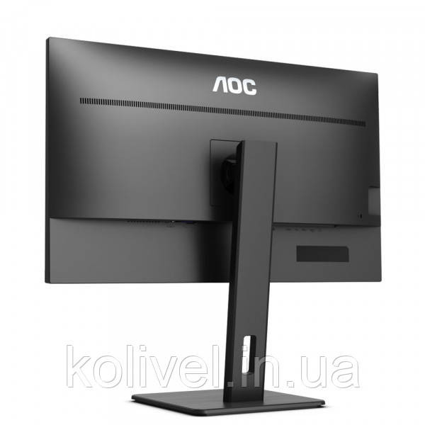 TFT 31.5" AOC Q32P2CA, IPS, QHD, 75Гц, 4мс, DP, HDMIx 2, USB hub, USB-C, HAS, Pivot, колонки, чорний (Q32P2CA) Київ - фото 7
