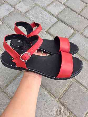 M.KRAFT Босоніжки жіночі M.KRAFT 3227 червоні (літо, шкіра натуральна) (4083) лише 39р. Коломыя