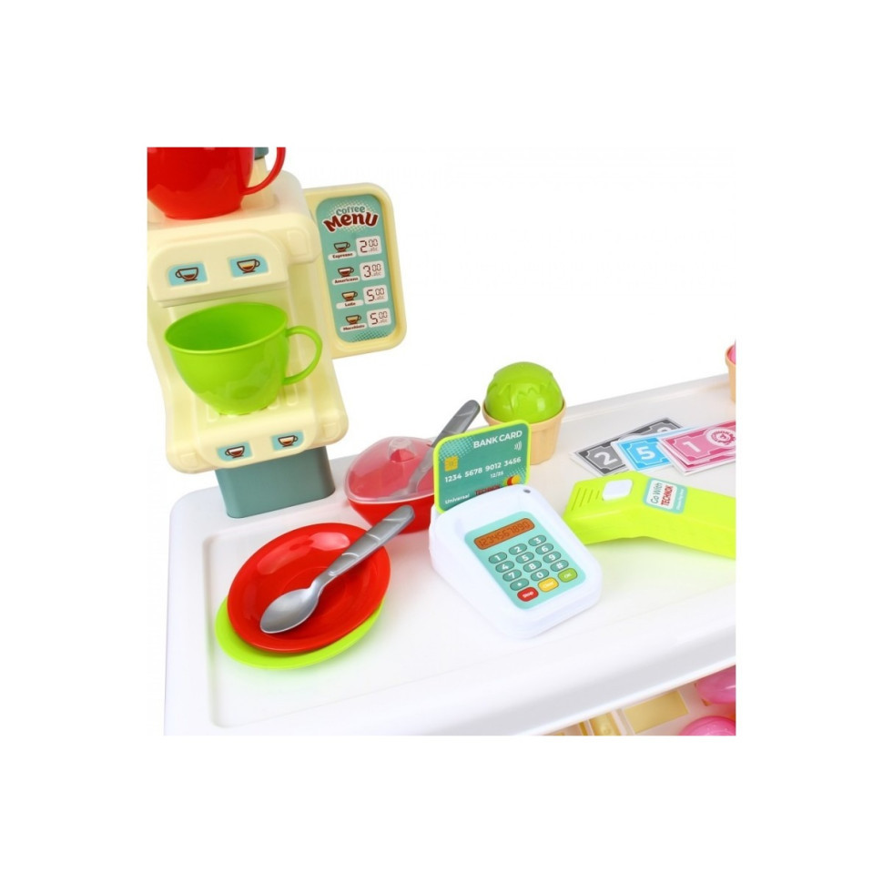 Ігровий дитячий набір "Кав'ярня" 9765TXK прилавок з полицями, іграшкові солодощі Вінниця - фото 4