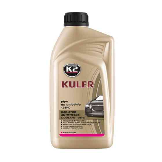 Антифриз K2 Kuler Long Life G13 -35°C розовый готовый 1л Львов