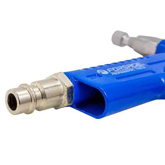 Краскораспылитель мини с боковым метал. бачком (125мл, 0.8мм, 2.0bar, 85-140 л/мин, присоед. резьба 1/4