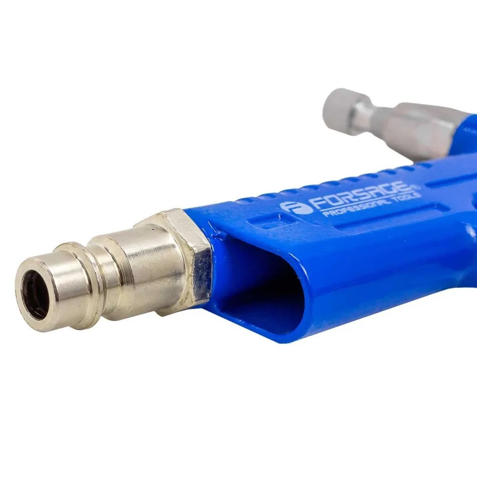 Краскораспылитель мини с боковым метал. бачком (125мл, 0.8мм, 2.0bar, 85-140 л/мин, присоед. резьба 1/4