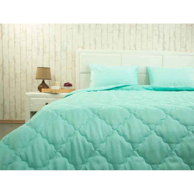 Одеяло Руно силиконовое бирюзовое 155х210 (317.52СЛКУ_Бірюзовий) Винница - изображение 8