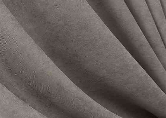 Комплект готових штор VR-Textil Мікровелюр Petek YL № 1710ш Сіро-коричневий 100х270 см 2 шт (31-0061) Київ