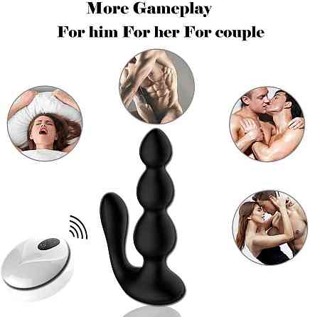 Анальна пробка - Anal Beads, Remote Controler Sex Aura Київ