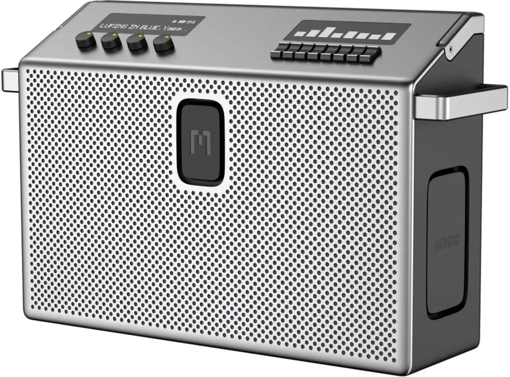 Портативна колонка Mondo by Defunc BT Speaker Large - Przenośny bezprzewodowy Динамік Bluetooth 5.3 Metal Grey Київ - фото 1