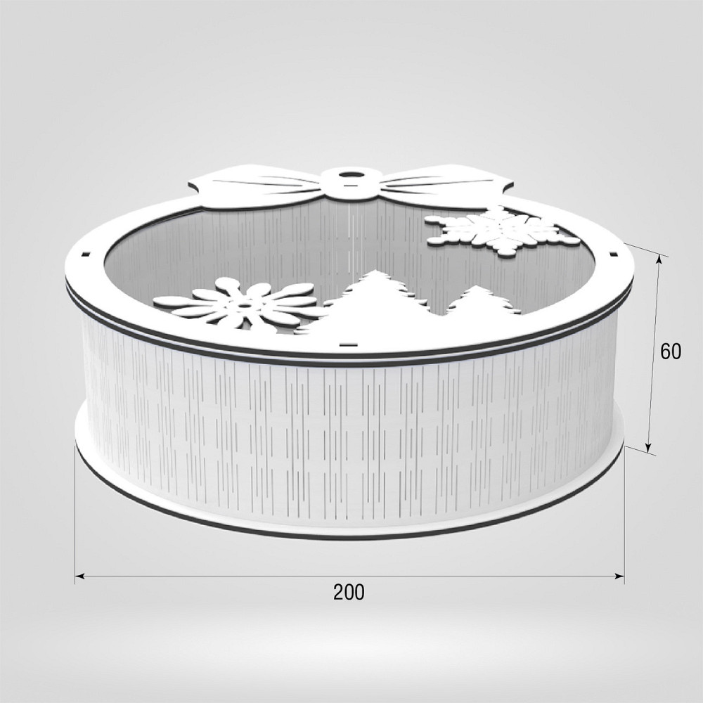 Подарочная коробка EKOSTAR d200 h60 Киев - изображение 3