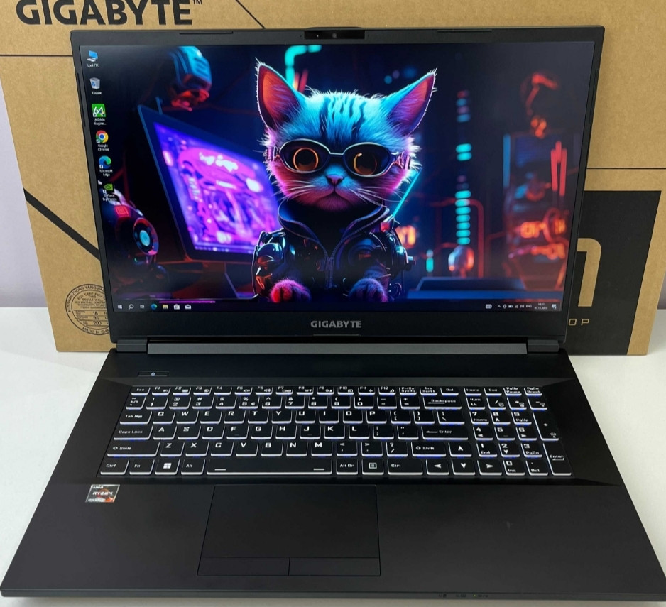 Ноутбук: Gigabyte A7 17.3 Ryzen 7 5800H RTX 3060 130W 144Hz SSD 1 Tb RAM 16Gb Київ - фото 1