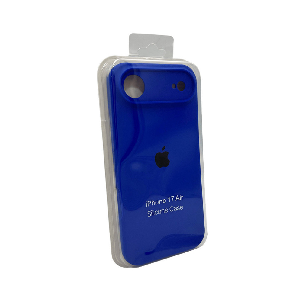 Чохол для смартфона Silicone Full Case AA Camera Protect for Apple iPhone 17 Air 45,Shiny Blue Київ - фото 2