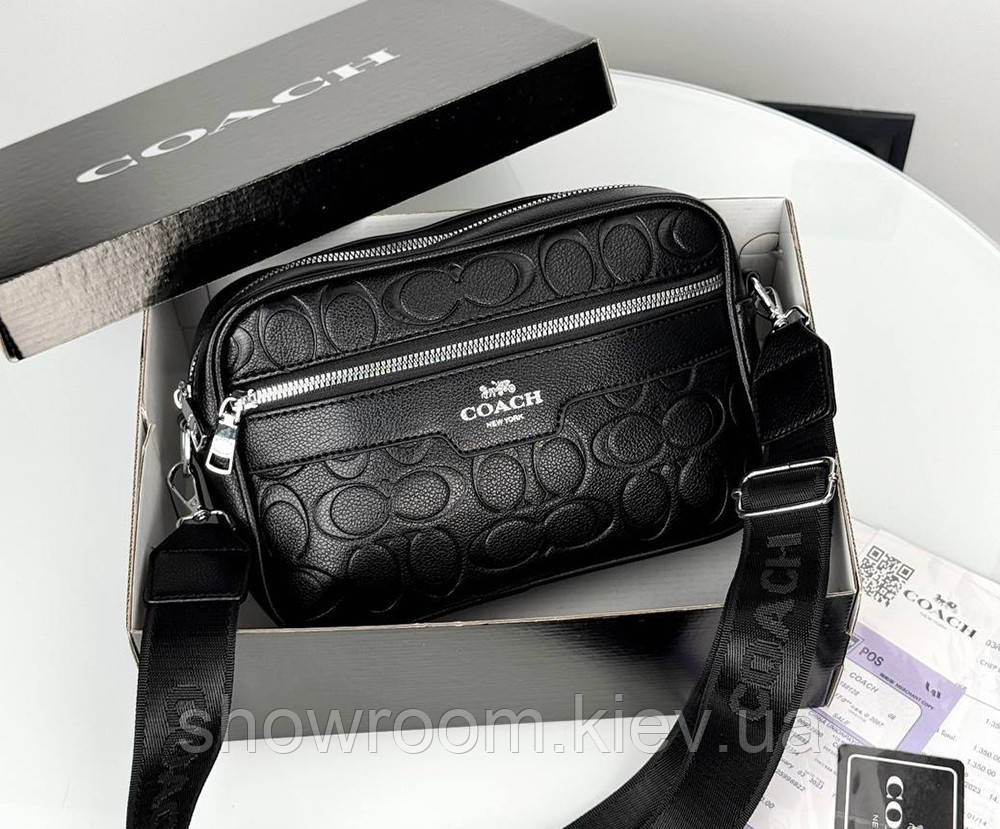 Жіноча брендова сумка crossbody Coach (1376-5) Київ - фото 2