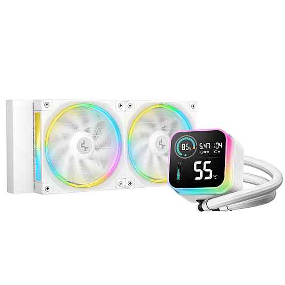 Система водяного охолодження DeepCool LQ240 White (R-LQ240-WHDSMC-G-1) ( Білий ) Харьков