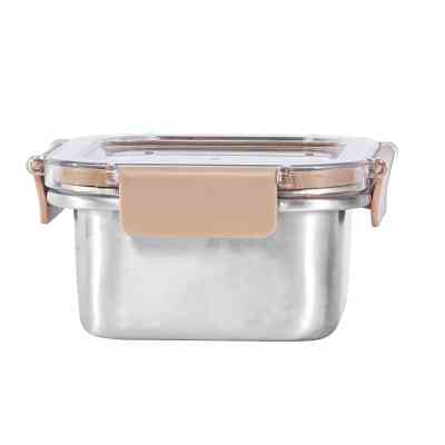 Пищевой контейнер Ringel Meyer квадратний нержавіюча сталь 500 мл (RG-9101/500) Винница