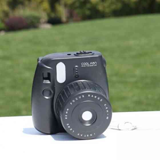 Вентилятор аккумуляторный Фотоаппарат Black Винница