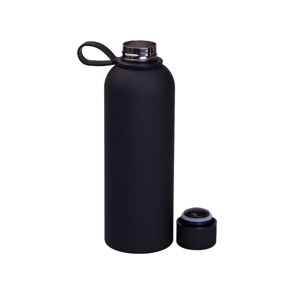 Термобутылка черная 500 мл Киев - изображение 4
