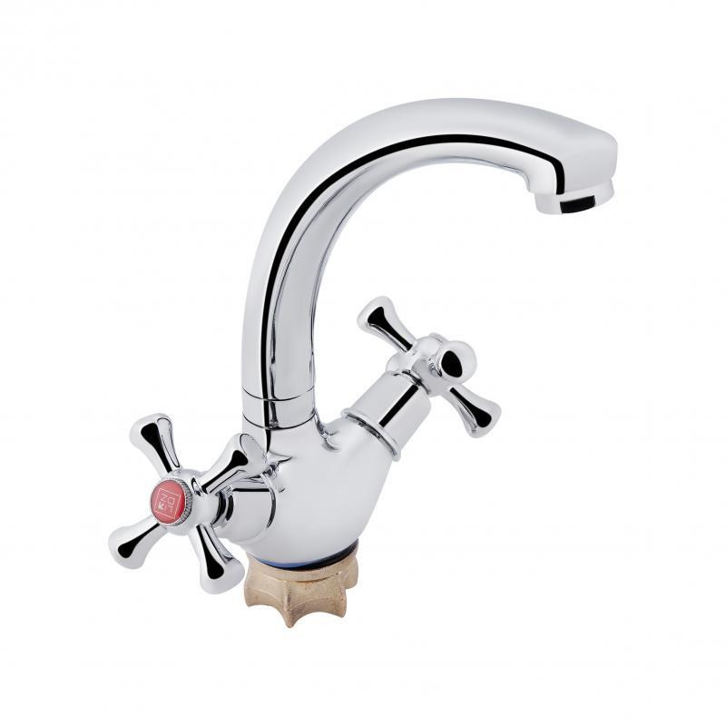 Змішувач для кухні Lidz (CRM) 75 21 271F-2, хром Київ - фото 1