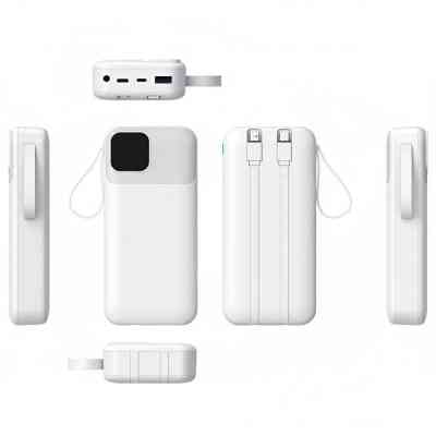 Батарея универсальная TheGeneral 20000mah Voltix, 22.5W Fast Charge PD White (40012819-08) Винница