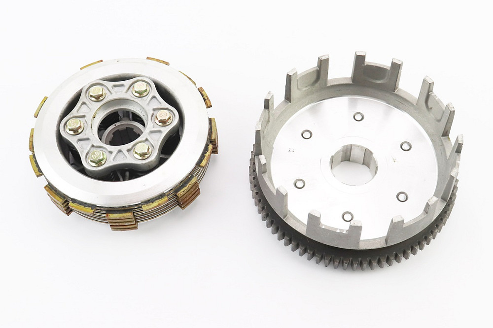 Зчеплення, маховик у зборі (6 болтів, маховик 73T) CB-150/200cc, тип 1 Киев - изображение 2