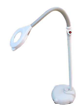 Лампа лупа підлогова на штативі з підсвічуванням-діодами. Київ