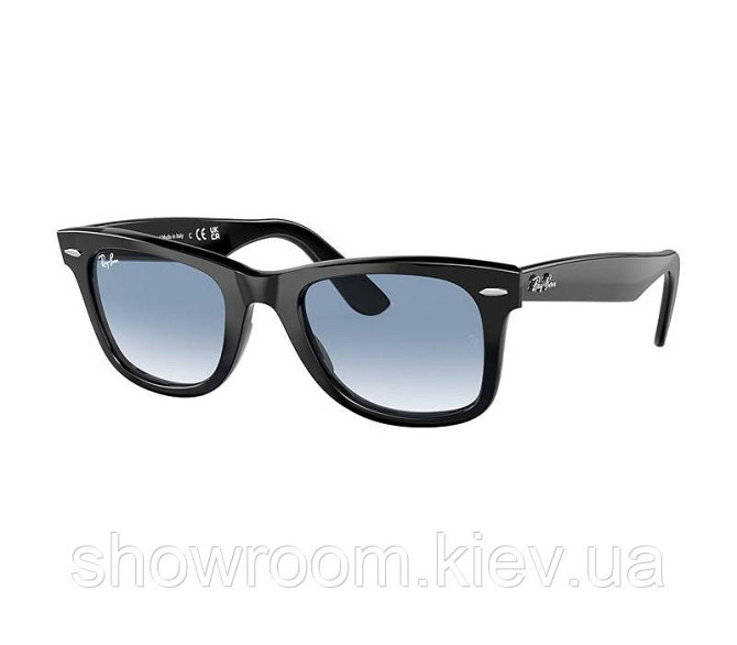 Мужские солнцезащитные очки RAY BAN Wayfarer 2140 (901/32) Lux Киев - изображение 1